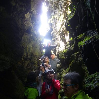 维苏威火山 - 在地狱谷的1号步道上的导游徒步旅行
