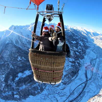 Vol en Montgolfière au-dessus de la Vallée d'Aoste