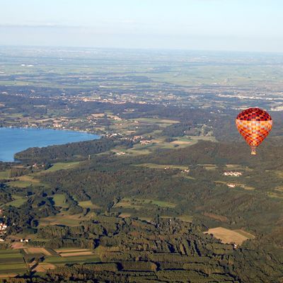 Vol en Montgolfière au-dessus de la Vallée d'Aoste
